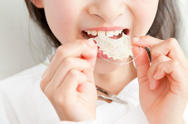 子どもの矯正のイメージ