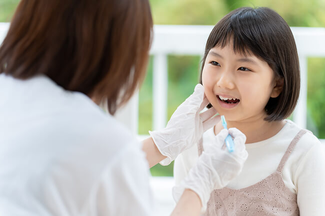 当院の小児歯科の定期検診の特長